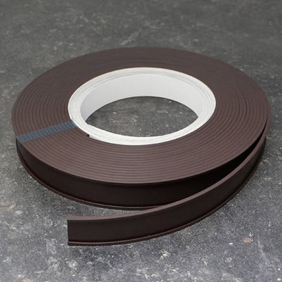 Etikettenhalter, C-Profil, magnetisch, auf Rolle 30 mm | inkl. Einlegepapier und Schutzfolie  | 10 m