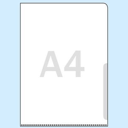 Sichthüllen A4, transparent glatt  | 160 µm