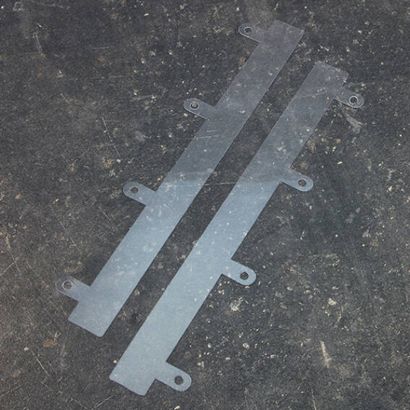 Abheftvorrichtung für Ringbuchmechanik mit 4 Ringen  | transparent 