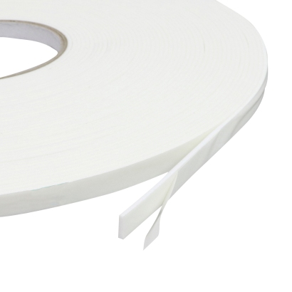 Doppelseitiges PE-Schaumklebeband, weiß, 2 mm dick, stark haftend, EL200 25 mm