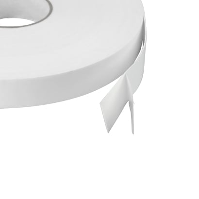 Doppelseitiges PE-Schaumklebeband, sehr stark/sehr stark, weiß 30 mm | 1 mm