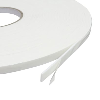Doppelseitiges PE-Schaumklebeband, weiß, 2 mm dick, stark haftend, EL200 9 mm