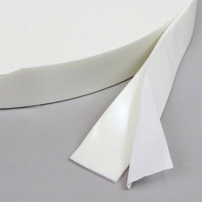 Doppelseitiges PE-Schaumklebeband, weiß, 3 mm dick, stark haftend, EL300 
