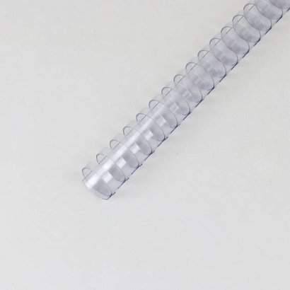 Plastikbinderücken A4, rund 25 mm | transparent