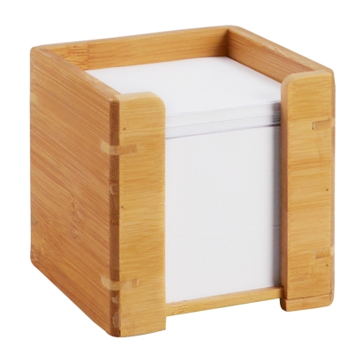 Zettelbox Holz 