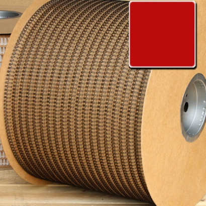 Drahtbinderücken-Spule 3:1, 6,9 mm (1/4") | rot