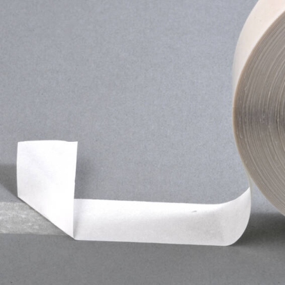 Doppelseitiges Papiervlies-Klebeband mit Fingerlift, stark/stark 18 mm | 50 m