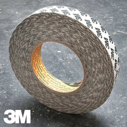 3M 9086, Doppelseitiges Papiervlies-Klebeband, sehr starker Acrylatklebstoff 25 mm