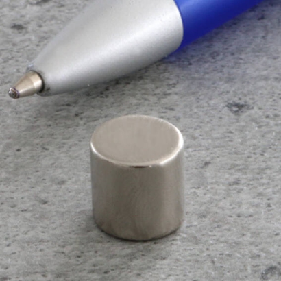 Scheibenmagnete aus Neodym, 10 mm x 10 mm, N35 