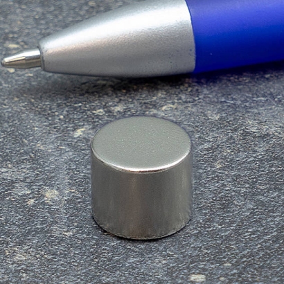 Scheibenmagnete aus Neodym, 12 mm x 10 mm, N45 