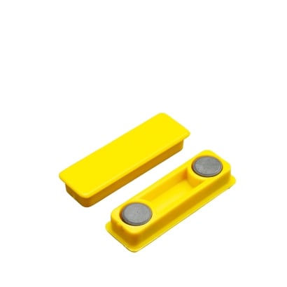 Büromagnet, Quader 40 x 13 mm | gelb