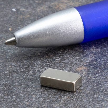 Quadermagnete aus Neodym, vernickelt 10 x 5 mm | 3 mm