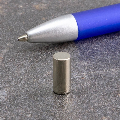 Stabmagnete aus Neodym, vernickelt 6 mm | 13 mm