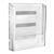 Wandprospekthalter magnetisch, Polystyrol, transparent PTXI, 1 x A4 