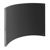 magnetischer Bilderrahmen, gebogen 200x300 mm/A4  | transparent|schwarz 