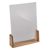 Tischaufsteller Holz LignoLine Hochformat | A4 | Buchenholz, Acryl (PMMA)