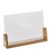 Tischaufsteller Holz LignoLine Querformat | A5 | Buchenholz, Acryl (PMMA)
