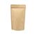 Standbodenbeutel Kraftpapier, aluminiumfrei 130 x 225 mm