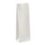 Blockbodenbeutel weiß 80 x 50 x 252 mm 