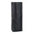 Seitenfaltenbeutel mit Aromaschutzventil, schwarz 280 x 80 mm
