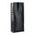 Seitenfaltenbeutel mit Aromaschutzventil, schwarz 380 x 130 mm
