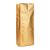Seitenfaltenbeutel mit Aromaschutzventil, gold 330 x 105 mm