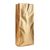 Seitenfaltenbeutel mit Aromaschutzventil, gold 380 x 130 mm