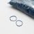 Gummiringe, blau 30 mm | 1 mm