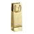 Flaschentasche, 12 x 36 x 10 cm gold