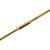 Gummizugschnüre zum Ring geschlossen gold | 410 mm