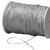 Gummischnur 2 mm silber  | 500 m