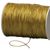 Gummischnur 2 mm gold  | 500 m