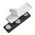 Magnet für Namensschilder, selbstklebend 3 Magnete | 45 x 13 mm