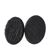 Klettpunkte auf Bogen, Set aus Haken und Flausch 33 mm | schwarz  | Set - Haken und Flausch  | 96 Paar
