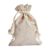 Säckchen à la Leinen, Schmalseite offen, naturfarben, Pack mit 10 Stück, 130 x 180 mm