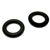 Greiflochringe 23,5 mm, Kunststoff schwarz