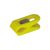 Aktenklammern Multi Clip, Kunststoff 25 x 10 mm  | gelb 
