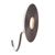 Magnetband mit Gegenstück, selbstklebend 12,7 mm | A - Standardkleber