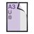 Magnetrahmen A3, selbstklebend schwarz  | randklebend (best price) 