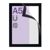 Magnetrahmen A5, selbstklebend schwarz  | randklebend (best price) 