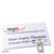 Namensschild mit Klammer public 85 x 54 mm 