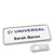 Namensschild Icon® mit Magnet edelstahl  |  smag® Magnet 