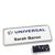 Namensschild Icon® mit Magnet edelstahl  | smag® Magnet, extra stark 