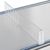 Fachteiler "Flexible" mit Mittelanschlag, transparent 60 mm