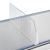 Fachteiler "Flexible" mit Linksanschlag, transparent 120 mm