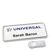 Namensschild Icon® "Quick Print" edelstahl  | smag® Magnet 