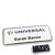 Namensschild Icon® "Quick Print" chrom  | smag® Magnet, extra stark 