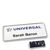 Namensschild Icon® "Quick Print" edelstahl  | smag® Magnet, extra stark 