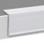 Scannerschiene HE, selbstklebend, 15° Lesewinkel zum Kleben (Standardklebeband) | 39 mm | transparent | 100 mm