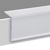 Scannerschiene HE, selbstklebend, 15° Lesewinkel zum Kleben (Schaumklebeband) | 39 mm | transparent | 1.000 mm